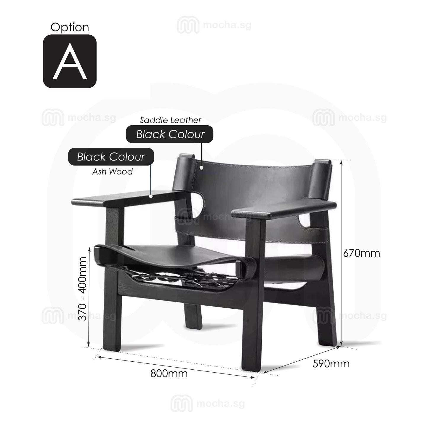 Sierra – Spanish Chair [Lounge Chair]