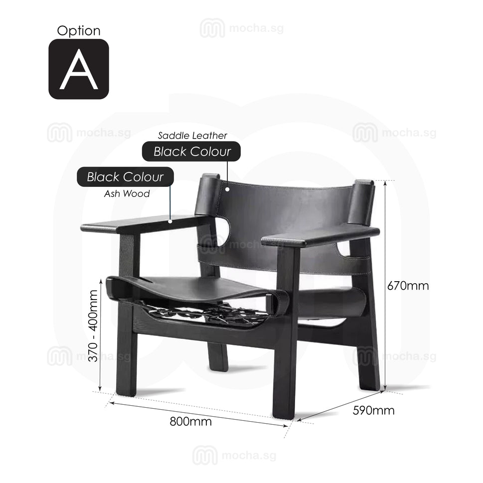 Sierra – Spanish Chair [Lounge Chair]