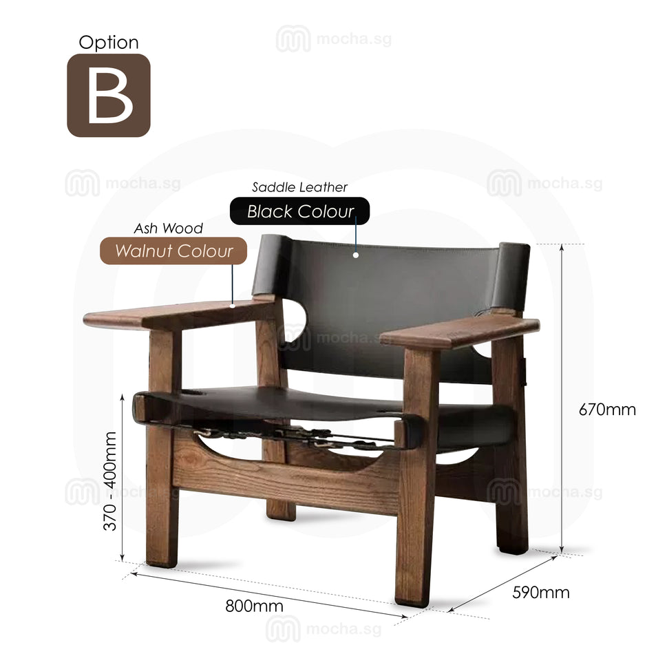 Sierra – Spanish Chair [Lounge Chair]