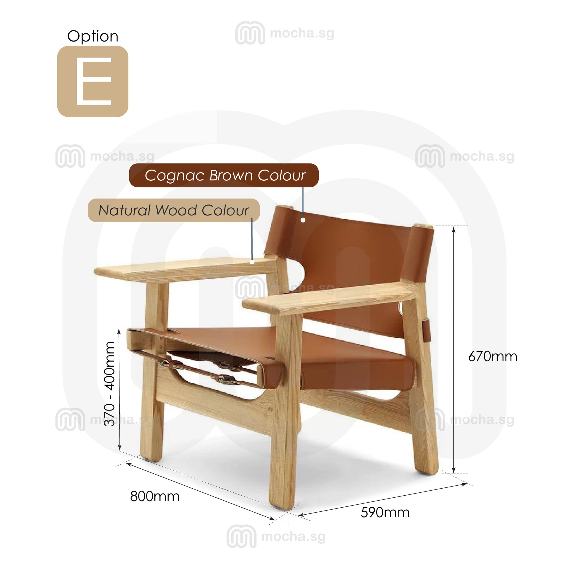 Sierra – Spanish Chair [Lounge Chair]