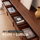 Switch Kōshi(格子) — Lattice [Sideboard 4 Doors] 4 image