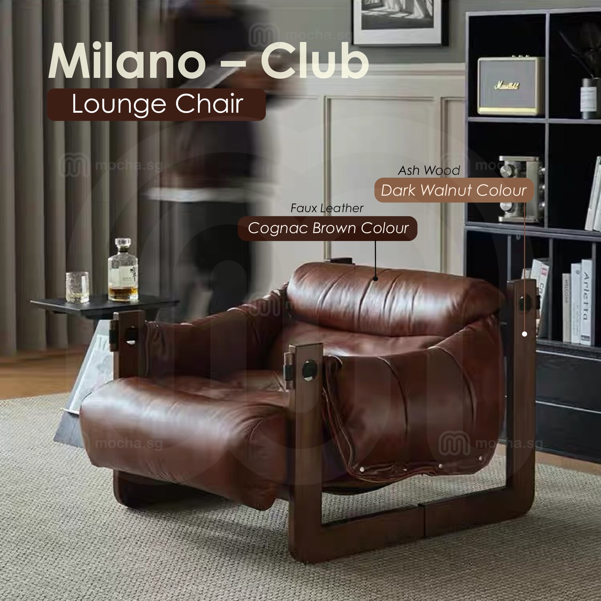 Milano – Club [Lounge Chair]