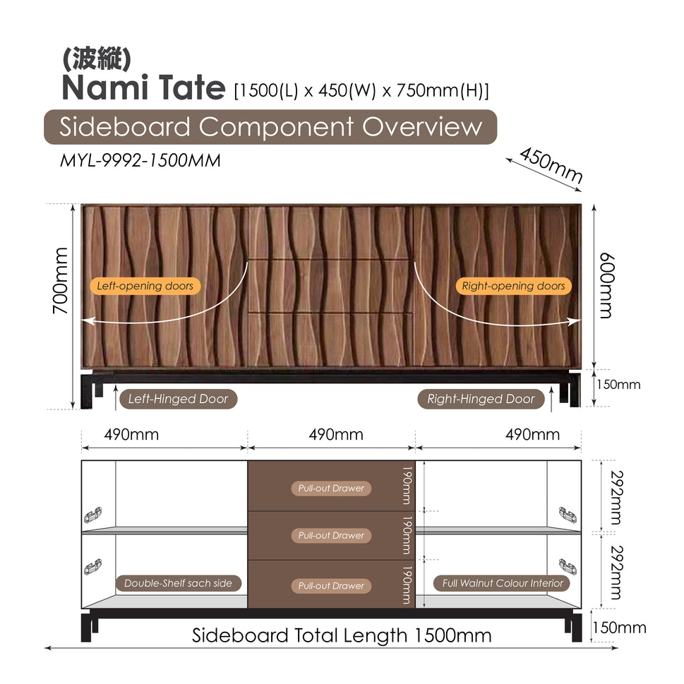 Nami Tate (波縦) – Vertical Wave [Sideboard]