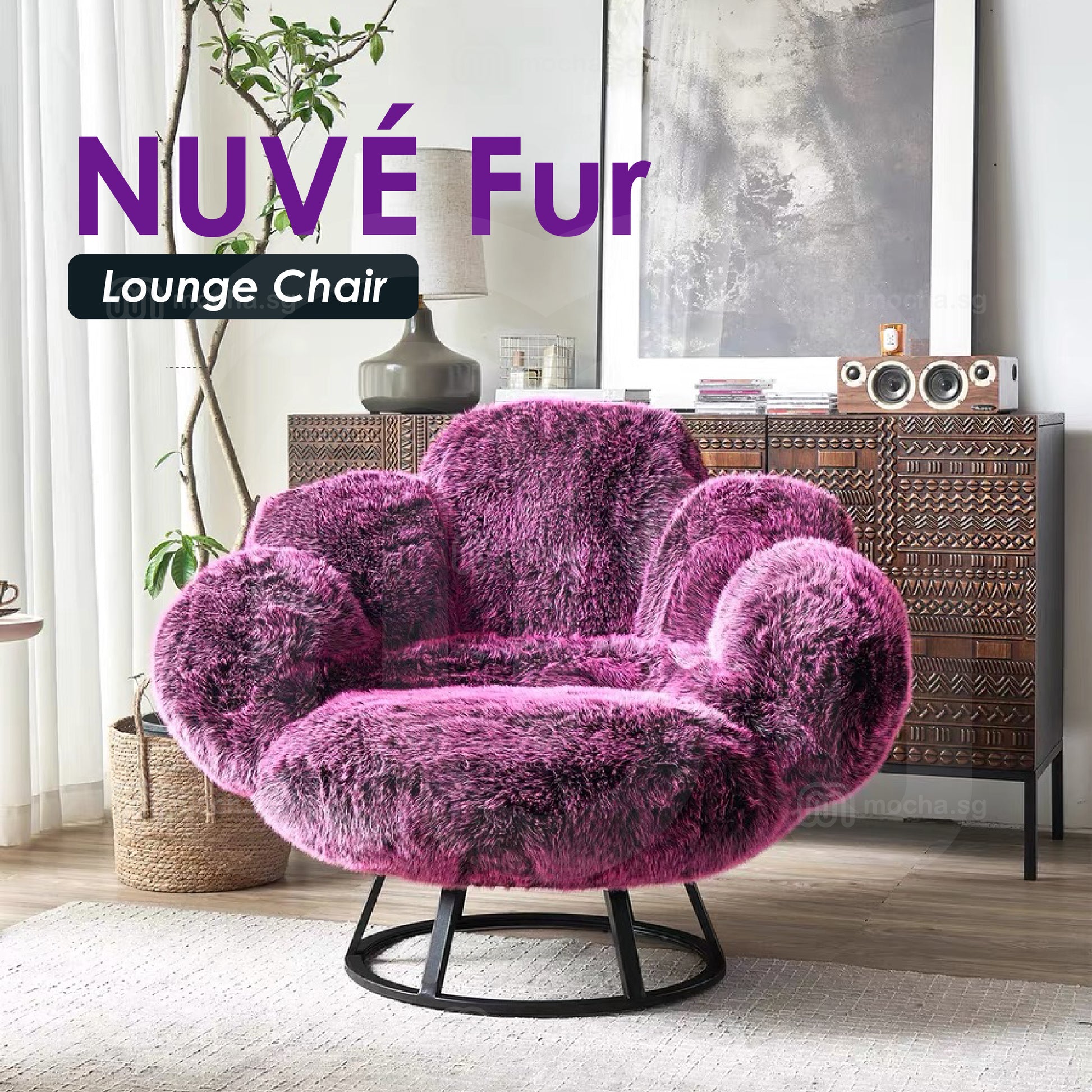 NUVÉ Fur [Lounge Chair]