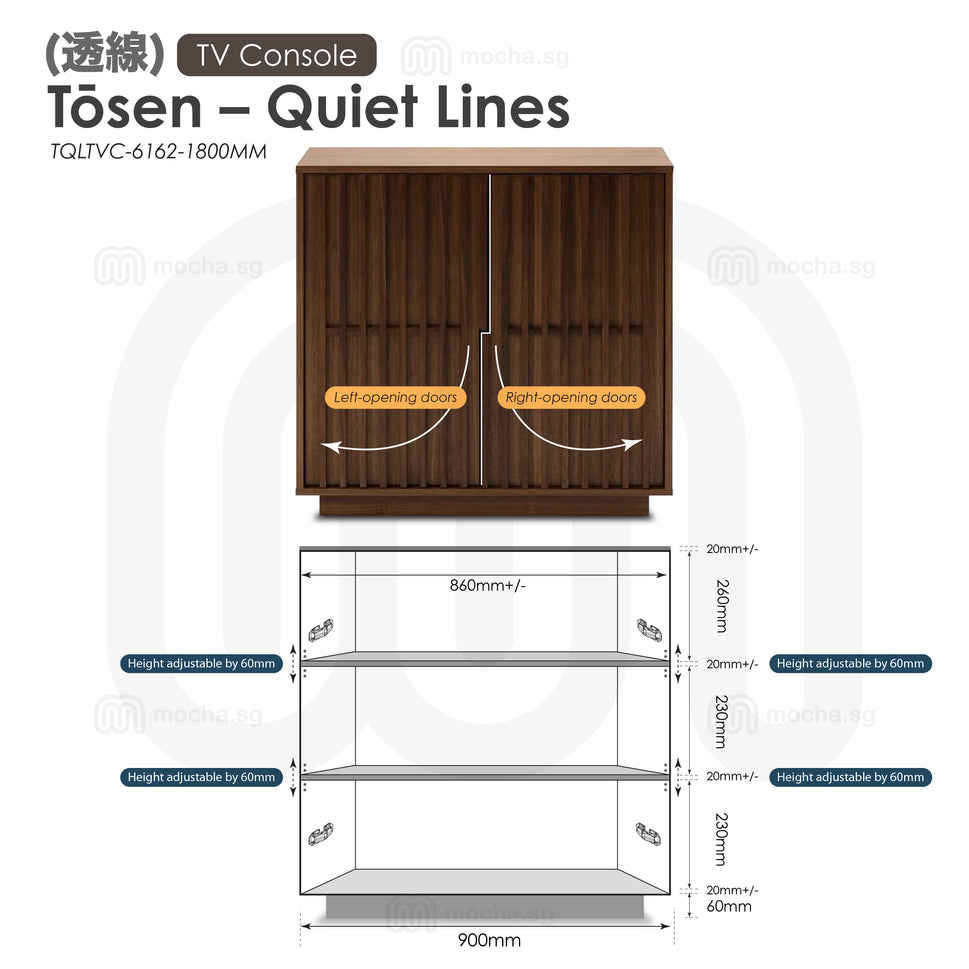 Tōsen 900 (透線) — Quiet Lines [Sideboard]