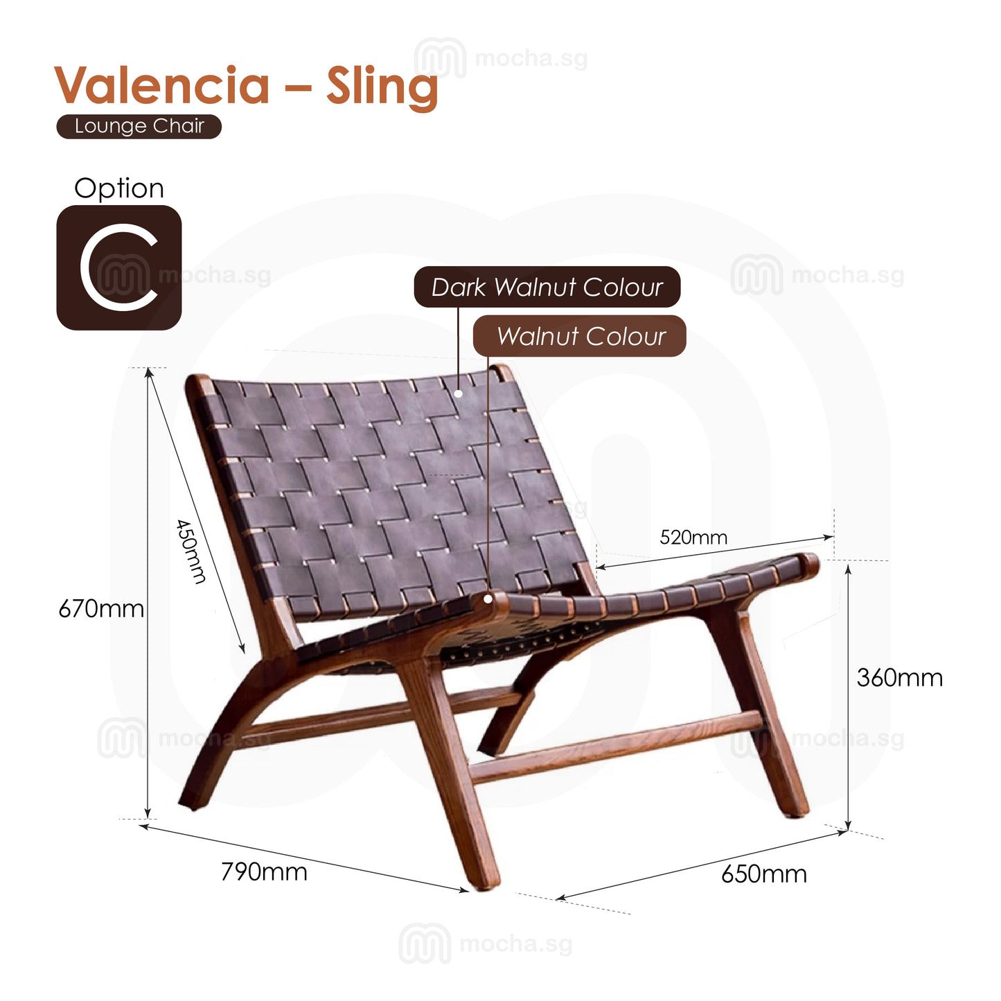 Valencia – Sling [Lounge Chair]